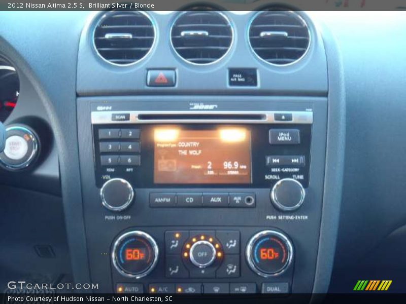 Brilliant Silver / Blonde 2012 Nissan Altima 2.5 S