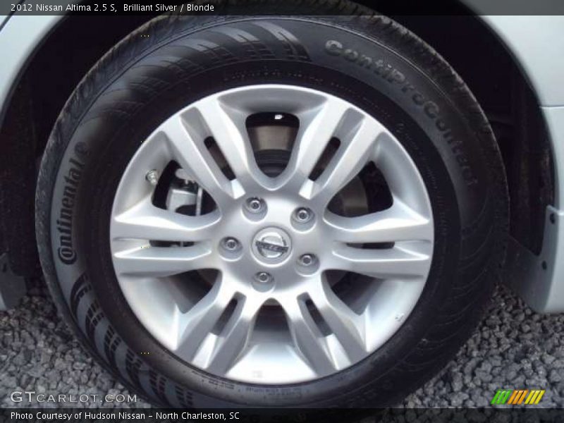 Brilliant Silver / Blonde 2012 Nissan Altima 2.5 S