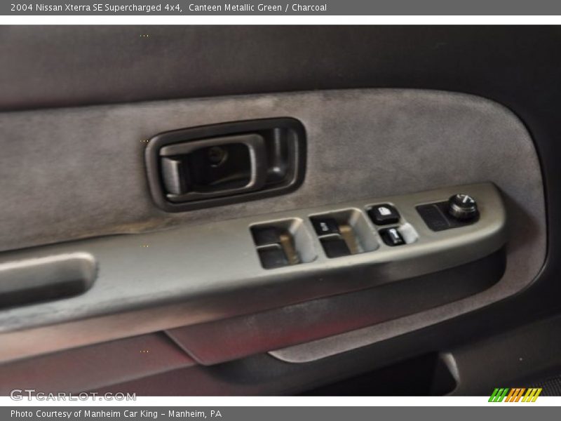 Canteen Metallic Green / Charcoal 2004 Nissan Xterra SE Supercharged 4x4