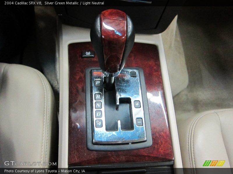 Silver Green Metallic / Light Neutral 2004 Cadillac SRX V8