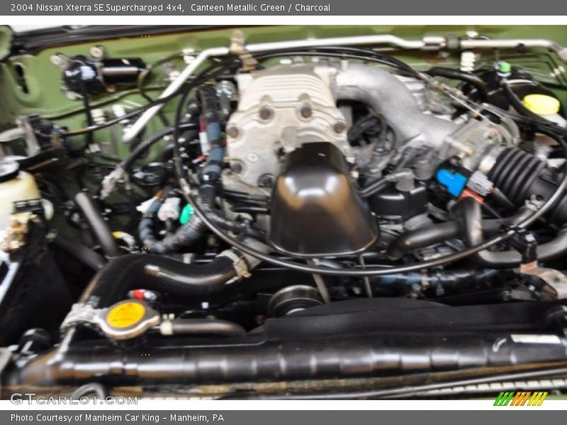  2004 Xterra SE Supercharged 4x4 Engine - 3.3 Liter Supercharged SOHC 12-Valve V6