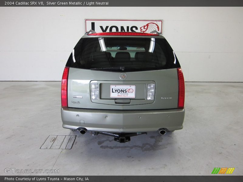 Silver Green Metallic / Light Neutral 2004 Cadillac SRX V8