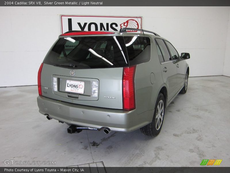 Silver Green Metallic / Light Neutral 2004 Cadillac SRX V8