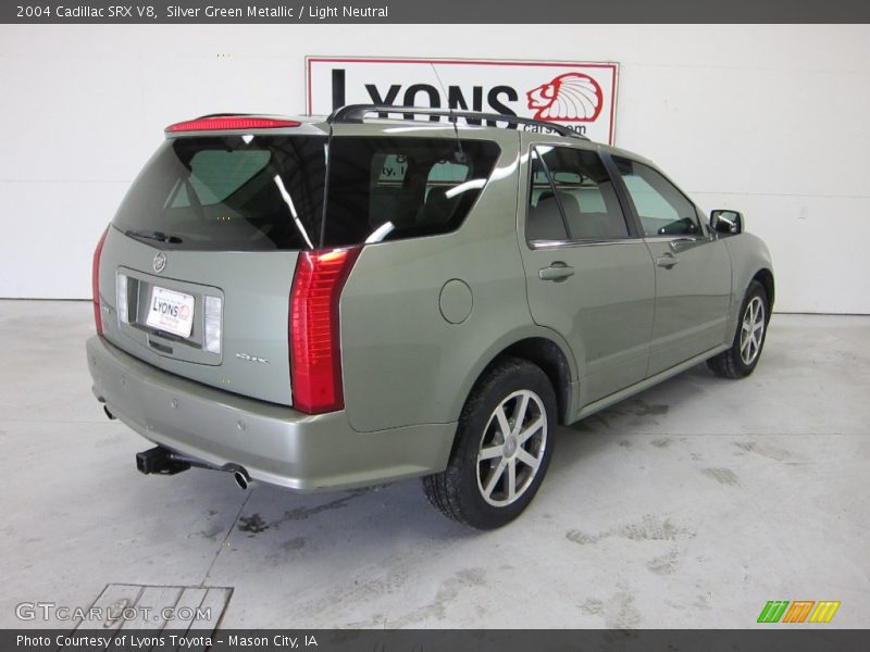Silver Green Metallic / Light Neutral 2004 Cadillac SRX V8