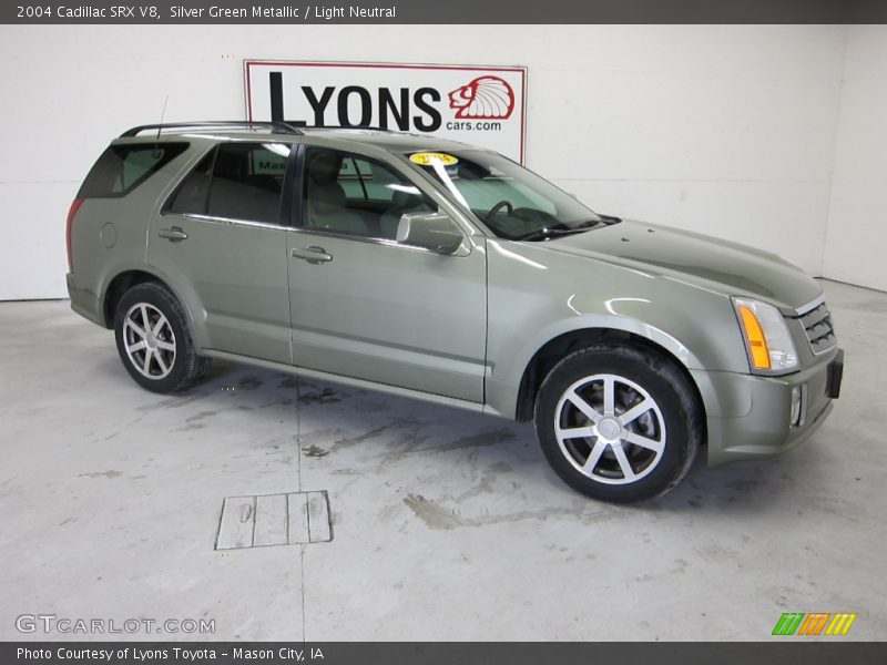 Silver Green Metallic / Light Neutral 2004 Cadillac SRX V8