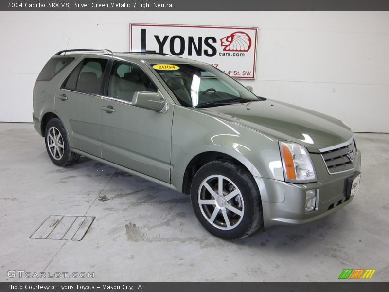 Silver Green Metallic / Light Neutral 2004 Cadillac SRX V8