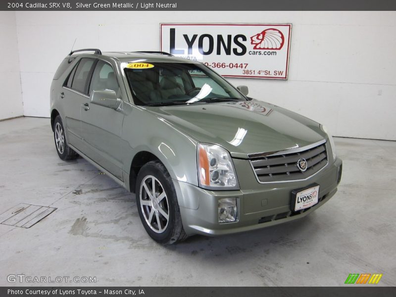 Silver Green Metallic / Light Neutral 2004 Cadillac SRX V8