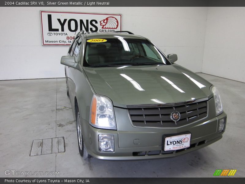 Silver Green Metallic / Light Neutral 2004 Cadillac SRX V8