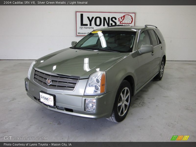 Silver Green Metallic / Light Neutral 2004 Cadillac SRX V8