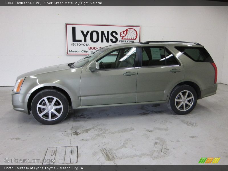 Silver Green Metallic / Light Neutral 2004 Cadillac SRX V8