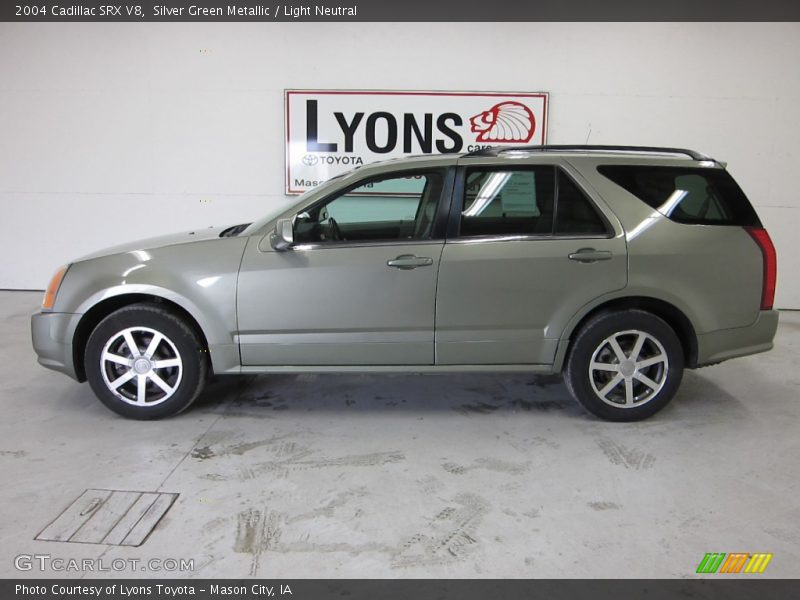 Silver Green Metallic / Light Neutral 2004 Cadillac SRX V8