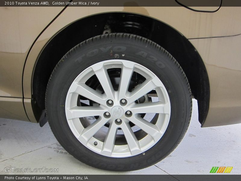  2010 Venza AWD Wheel