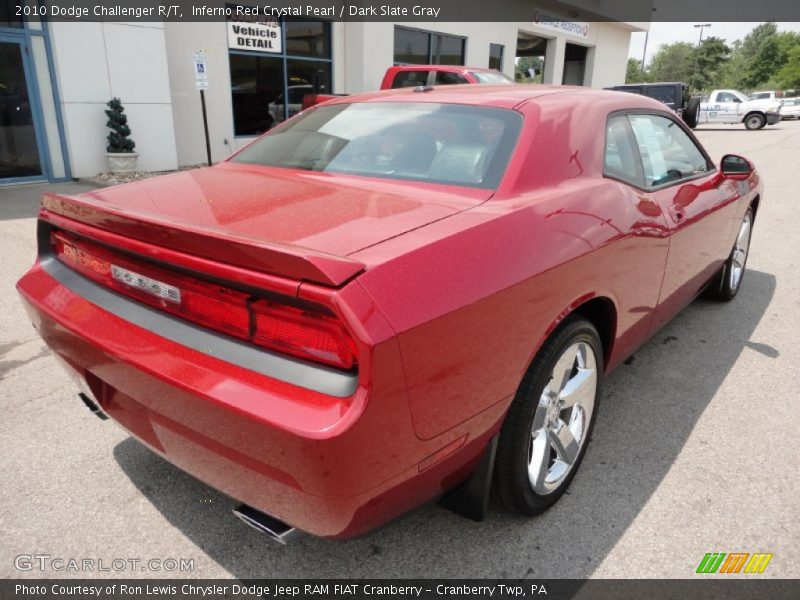 Inferno Red Crystal Pearl / Dark Slate Gray 2010 Dodge Challenger R/T