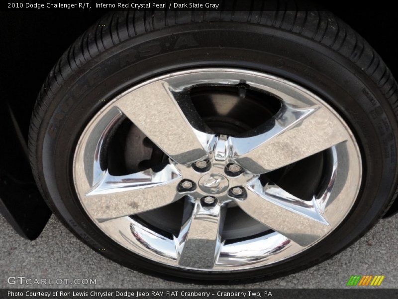 Inferno Red Crystal Pearl / Dark Slate Gray 2010 Dodge Challenger R/T