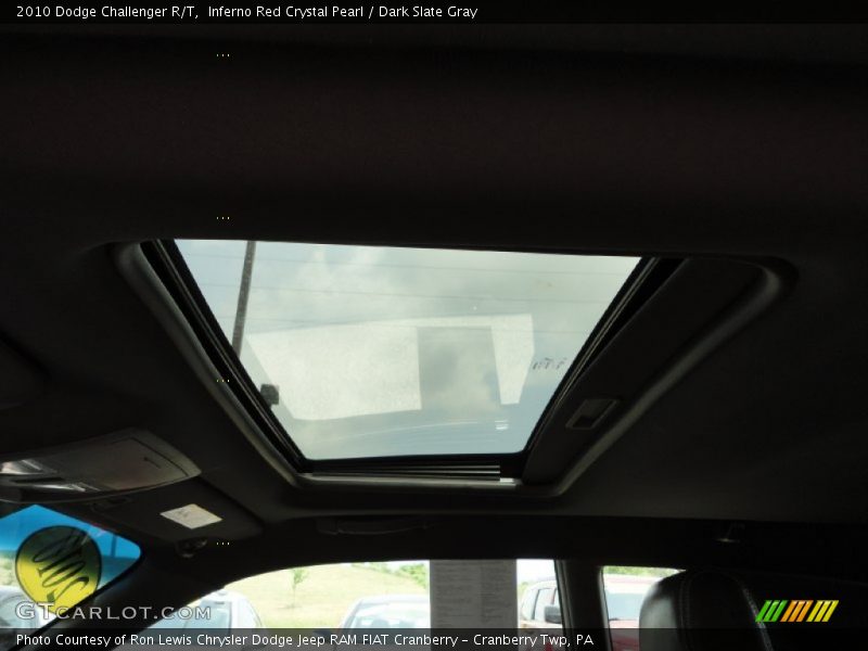 Inferno Red Crystal Pearl / Dark Slate Gray 2010 Dodge Challenger R/T
