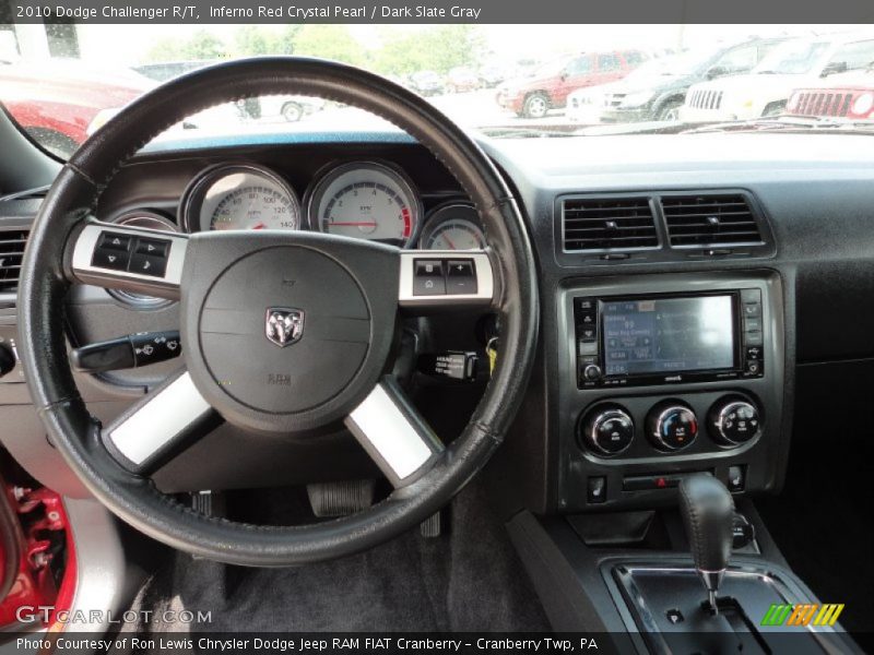 Inferno Red Crystal Pearl / Dark Slate Gray 2010 Dodge Challenger R/T