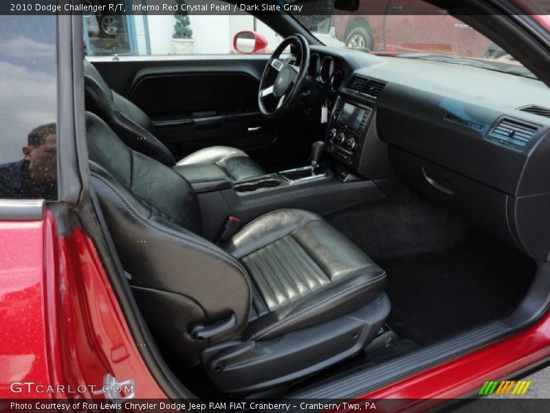 Inferno Red Crystal Pearl / Dark Slate Gray 2010 Dodge Challenger R/T