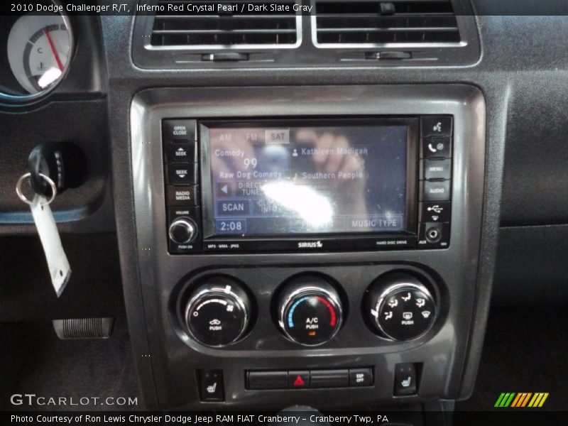Inferno Red Crystal Pearl / Dark Slate Gray 2010 Dodge Challenger R/T