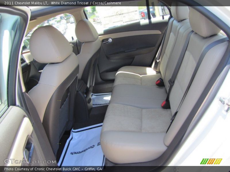 White Diamond Tricoat / Cocoa/Cashmere 2011 Chevrolet Malibu LT