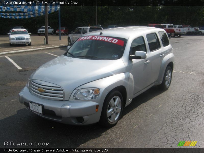 Silver Ice Metallic / Gray 2010 Chevrolet HHR LT