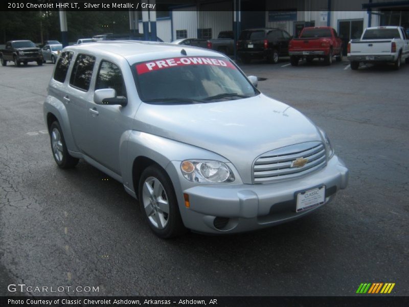 Silver Ice Metallic / Gray 2010 Chevrolet HHR LT