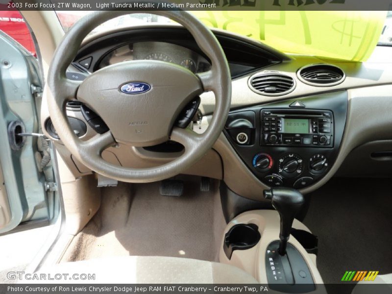 Light Tundra Metallic / Medium Parchment 2003 Ford Focus ZTW Wagon