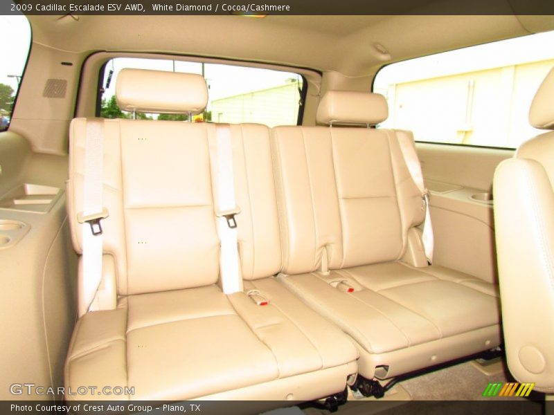 White Diamond / Cocoa/Cashmere 2009 Cadillac Escalade ESV AWD