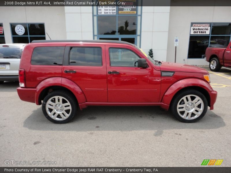 Inferno Red Crystal Pearl / Dark Slate Gray 2008 Dodge Nitro R/T 4x4