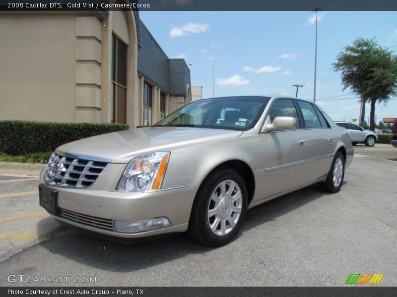 Gold Mist / Cashmere/Cocoa 2008 Cadillac DTS