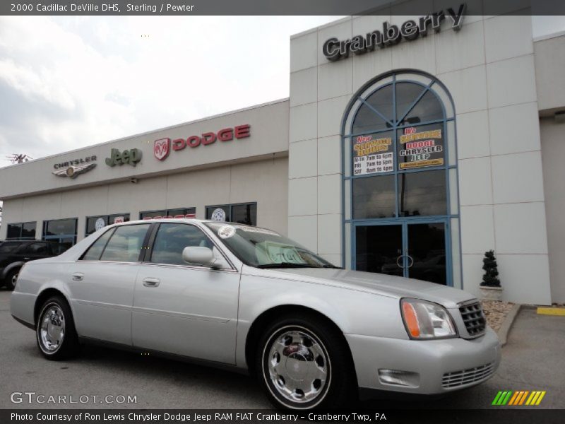 Sterling / Pewter 2000 Cadillac DeVille DHS