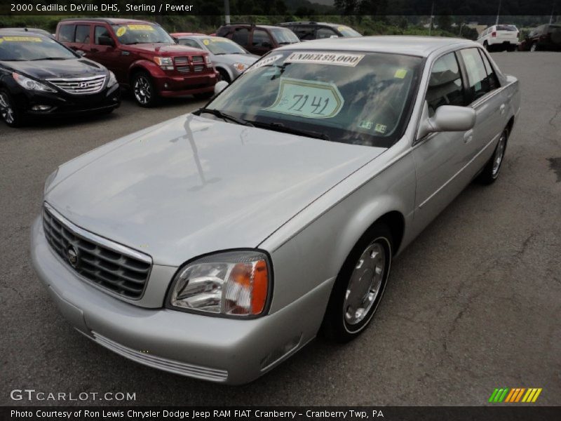 Sterling / Pewter 2000 Cadillac DeVille DHS