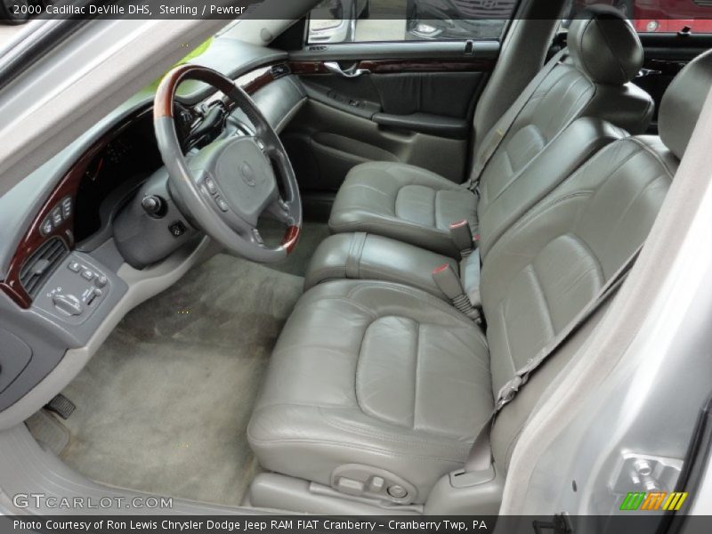 2000 DeVille DHS Pewter Interior