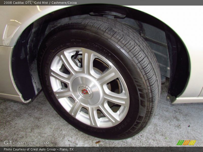 Gold Mist / Cashmere/Cocoa 2008 Cadillac DTS