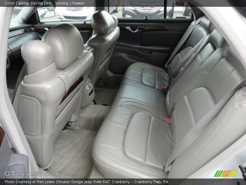  2000 DeVille DHS Pewter Interior