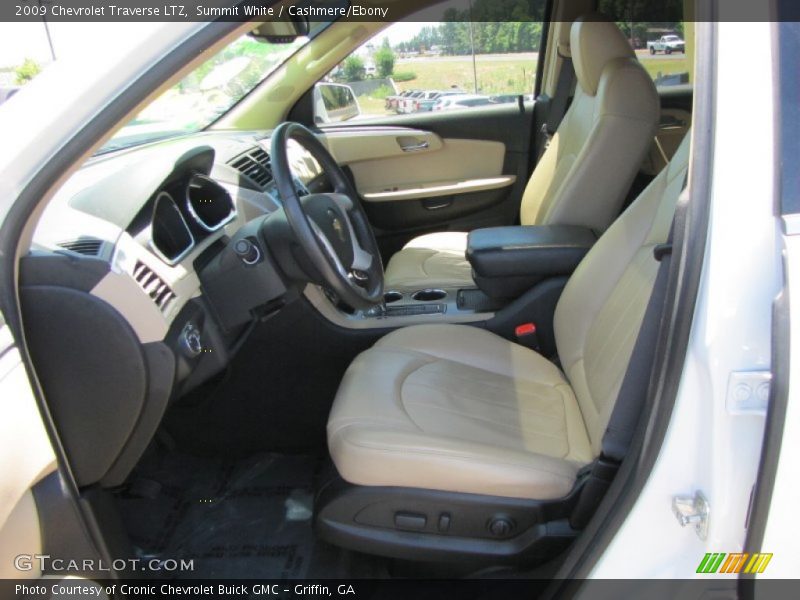 Summit White / Cashmere/Ebony 2009 Chevrolet Traverse LTZ