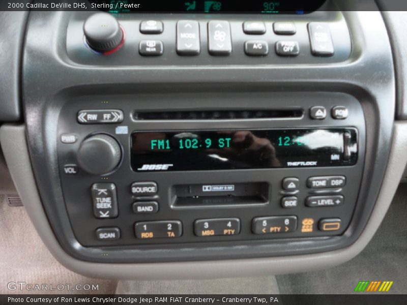 Controls of 2000 DeVille DHS