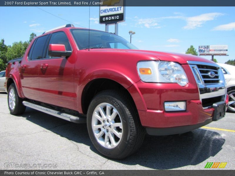 Red Fire / Camel 2007 Ford Explorer Sport Trac Limited