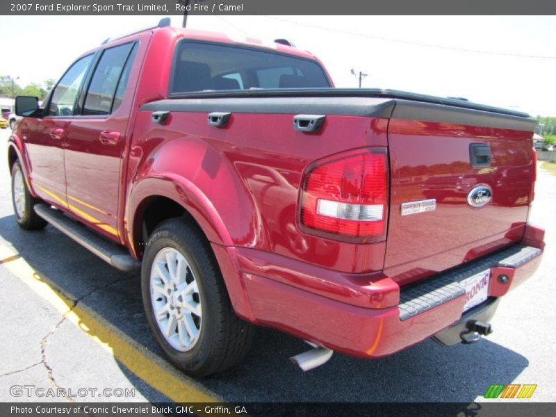 Red Fire / Camel 2007 Ford Explorer Sport Trac Limited
