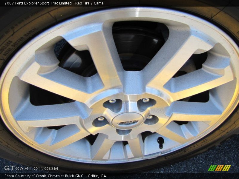 Red Fire / Camel 2007 Ford Explorer Sport Trac Limited