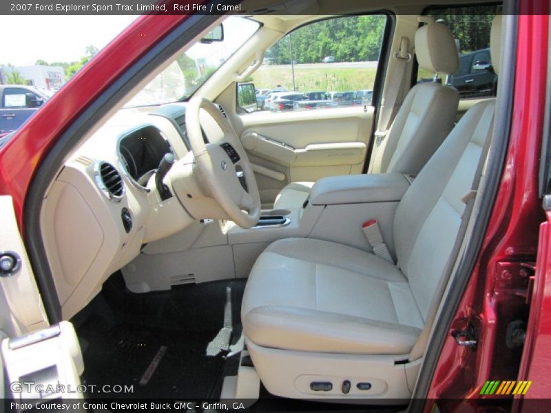  2007 Explorer Sport Trac Limited Camel Interior