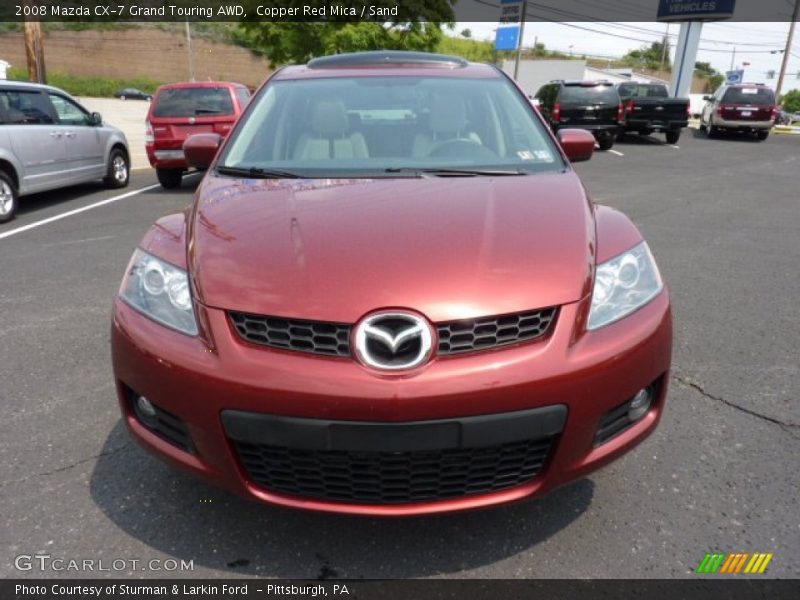 Copper Red Mica / Sand 2008 Mazda CX-7 Grand Touring AWD