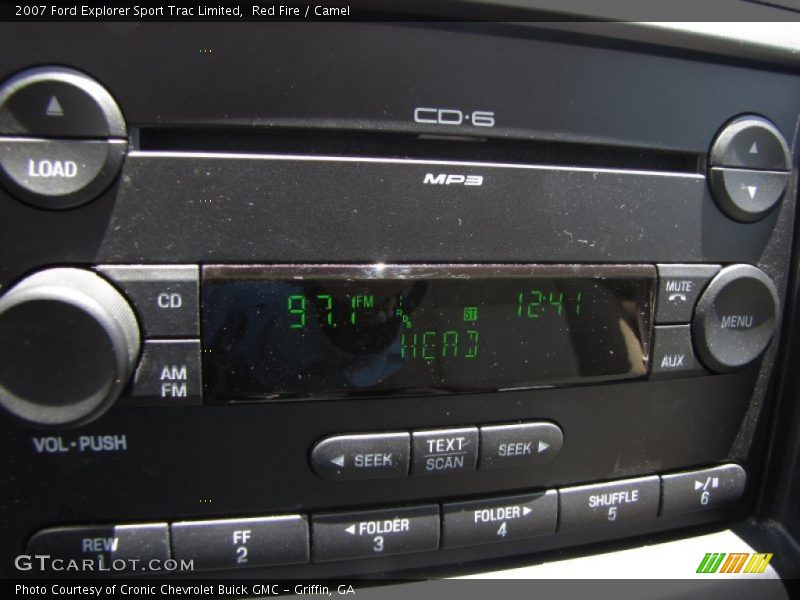 Controls of 2007 Explorer Sport Trac Limited