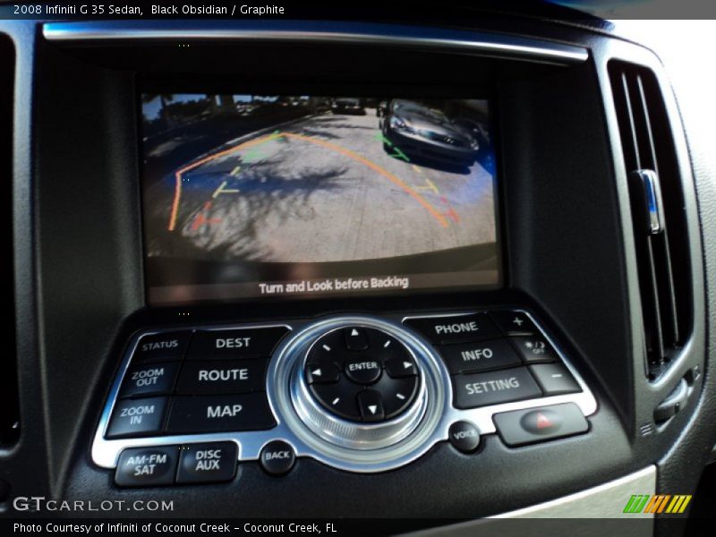 Black Obsidian / Graphite 2008 Infiniti G 35 Sedan