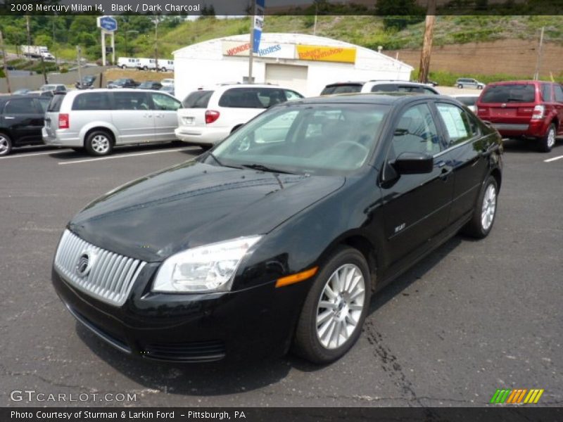 Black / Dark Charcoal 2008 Mercury Milan I4