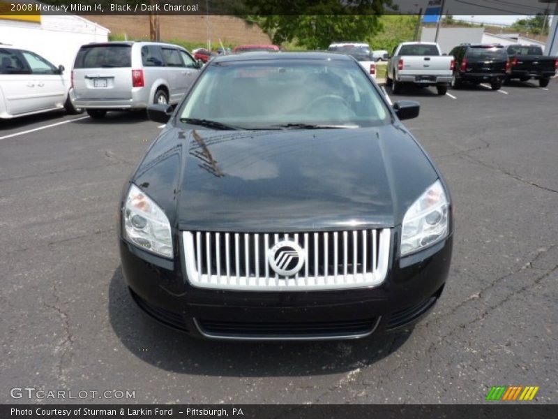 Black / Dark Charcoal 2008 Mercury Milan I4