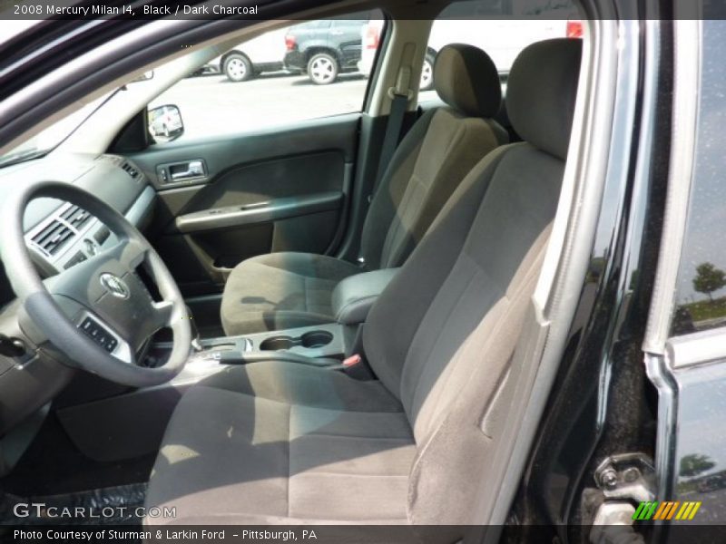 Black / Dark Charcoal 2008 Mercury Milan I4