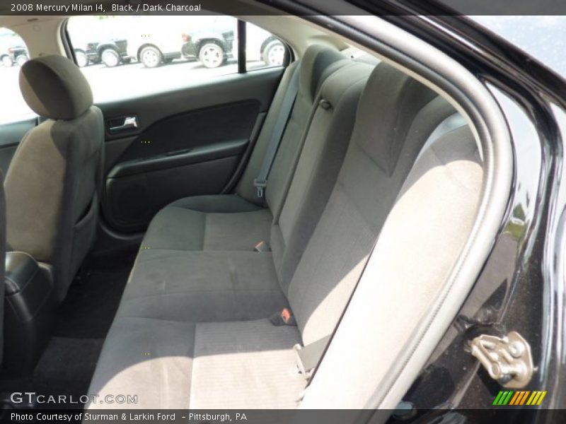 Black / Dark Charcoal 2008 Mercury Milan I4