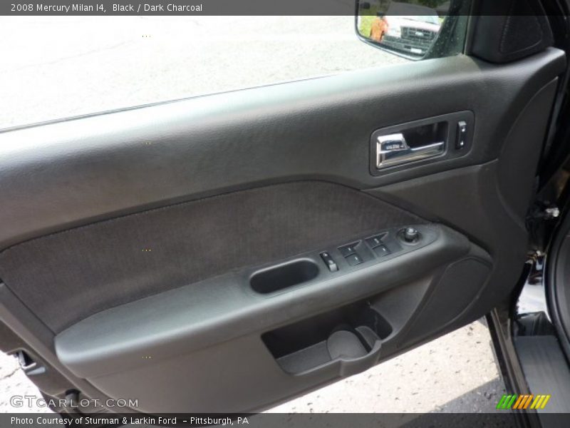 Black / Dark Charcoal 2008 Mercury Milan I4