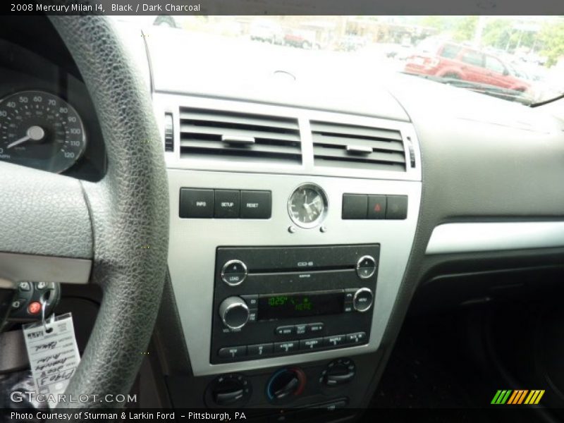 Black / Dark Charcoal 2008 Mercury Milan I4