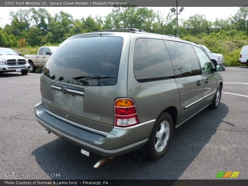 Spruce Green Metallic / Medium Parchment 2003 Ford Windstar LX